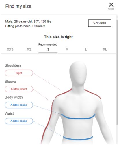 SizeMe - Real size guide and fit recommendations for clothing and